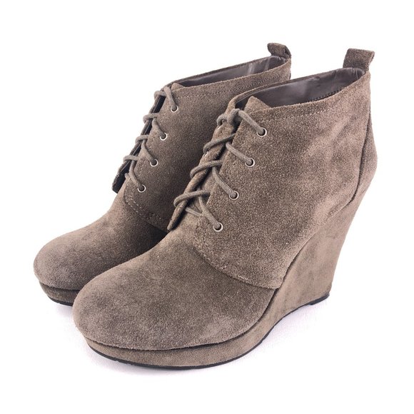 Jessica Simpson Catcher Wedge Booties 8M - Picture 3 of 12